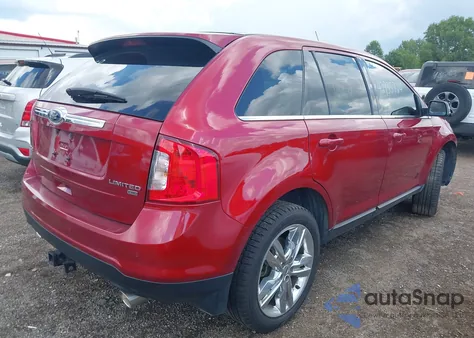 2014 Ford Edge Limited из США, поврежденный, VIN 2FMDK4KC3EBB17678